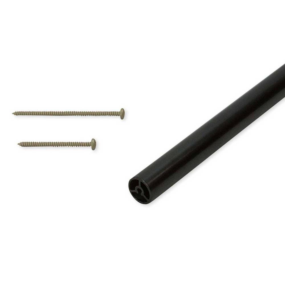 TimberTech Round Aluminum Balusters - Pack of 20 - Black - 31x22 - Horizontal