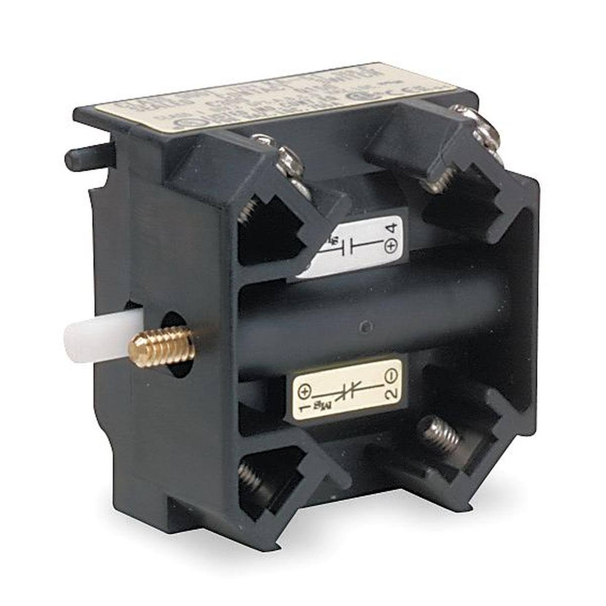 Schneider Electric 9001KA52 Contact Block,1NO,30mm
