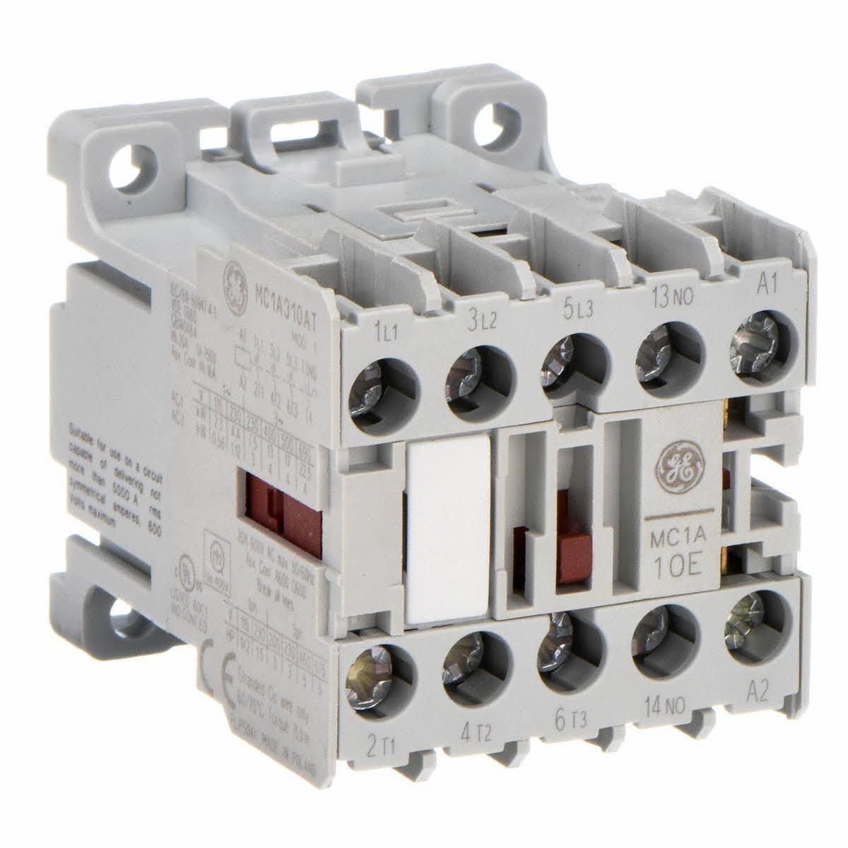 GE MC1A310ATC 24VAC Non-Reversing IEC Mini Magnetic Contactor 3P 9A