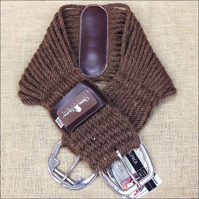 Classic Equine 100 Alpaca Roper Cinch, Natural, 28x22