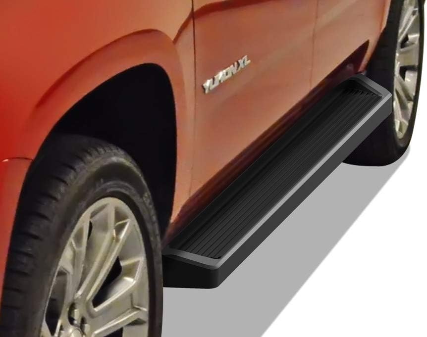 APS iBoard (Black Powder Coated 6 inches) Running Boards Nerf Bars Side Steps Step Rails Compatible with 2000-2020 Suburban 1500 Yukon XL 1500 (Exclude Z71 Denali) & 02-13 Avalanche