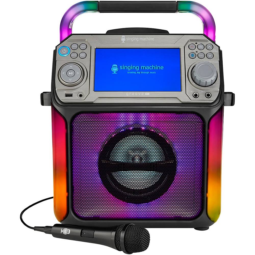 Singing Machine Groove XL Karaoke Machine (STVG784BK)