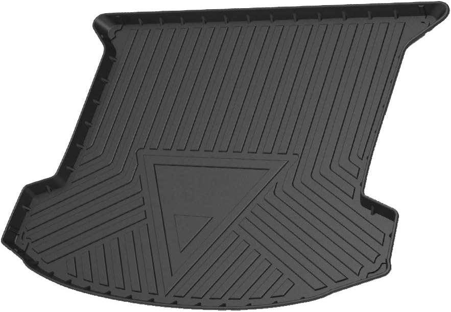 XT5 Cargo Liner for 2017-2020 2021 2022 Cadillac XT5 Trunk Liner Tray Heavy Duty Rubber Rear Cargo Area Mat Waterproof Protector Floor Mat Black