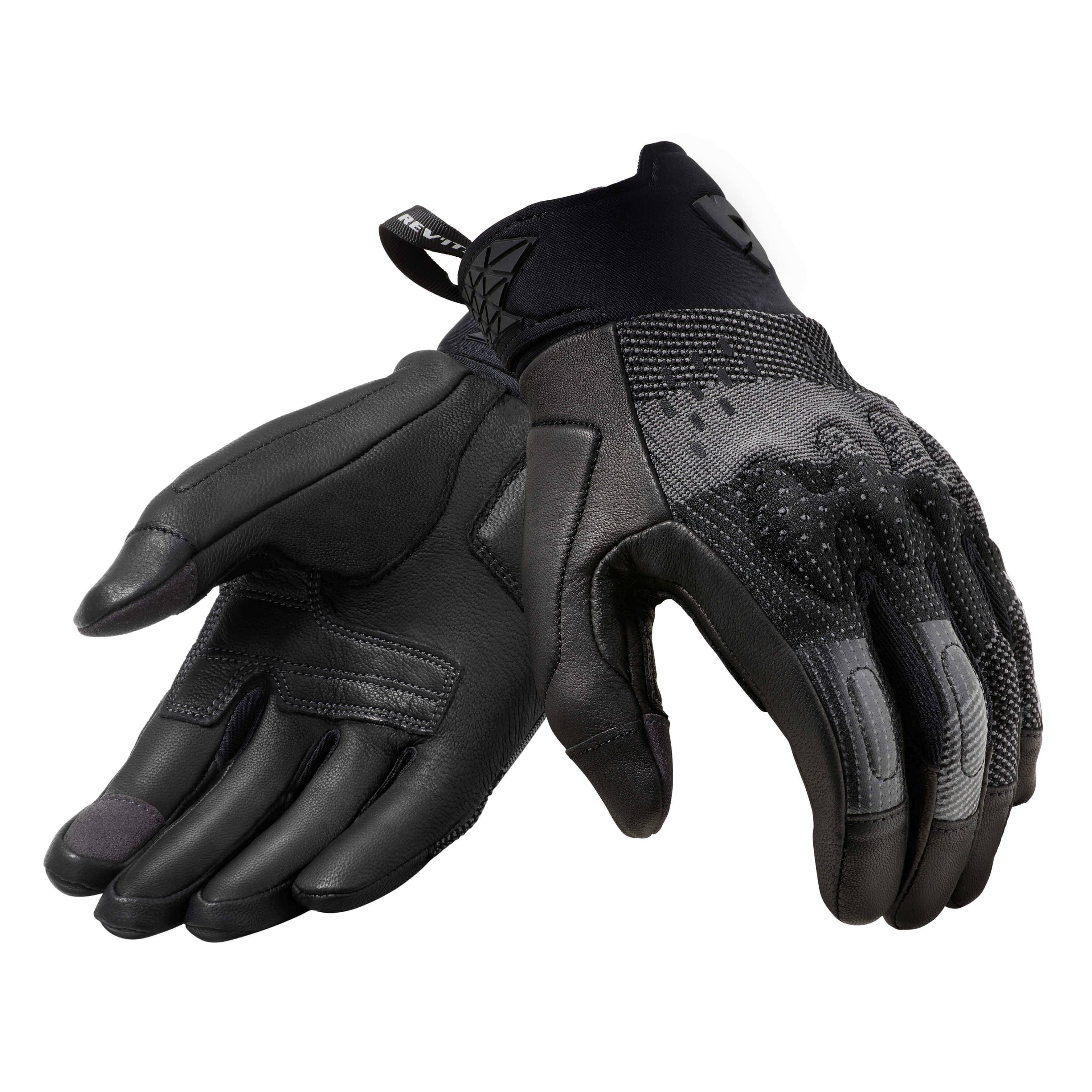 Revit Kinetic Gloves Black-Anthracite XXL