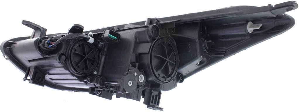 Fits Hyundai Elantra GT Headlight 2013 14 15 16 2017 Passenger Side Bulbs Included Hatchback CAPA Certified For HY2503173 | 92102-A5050