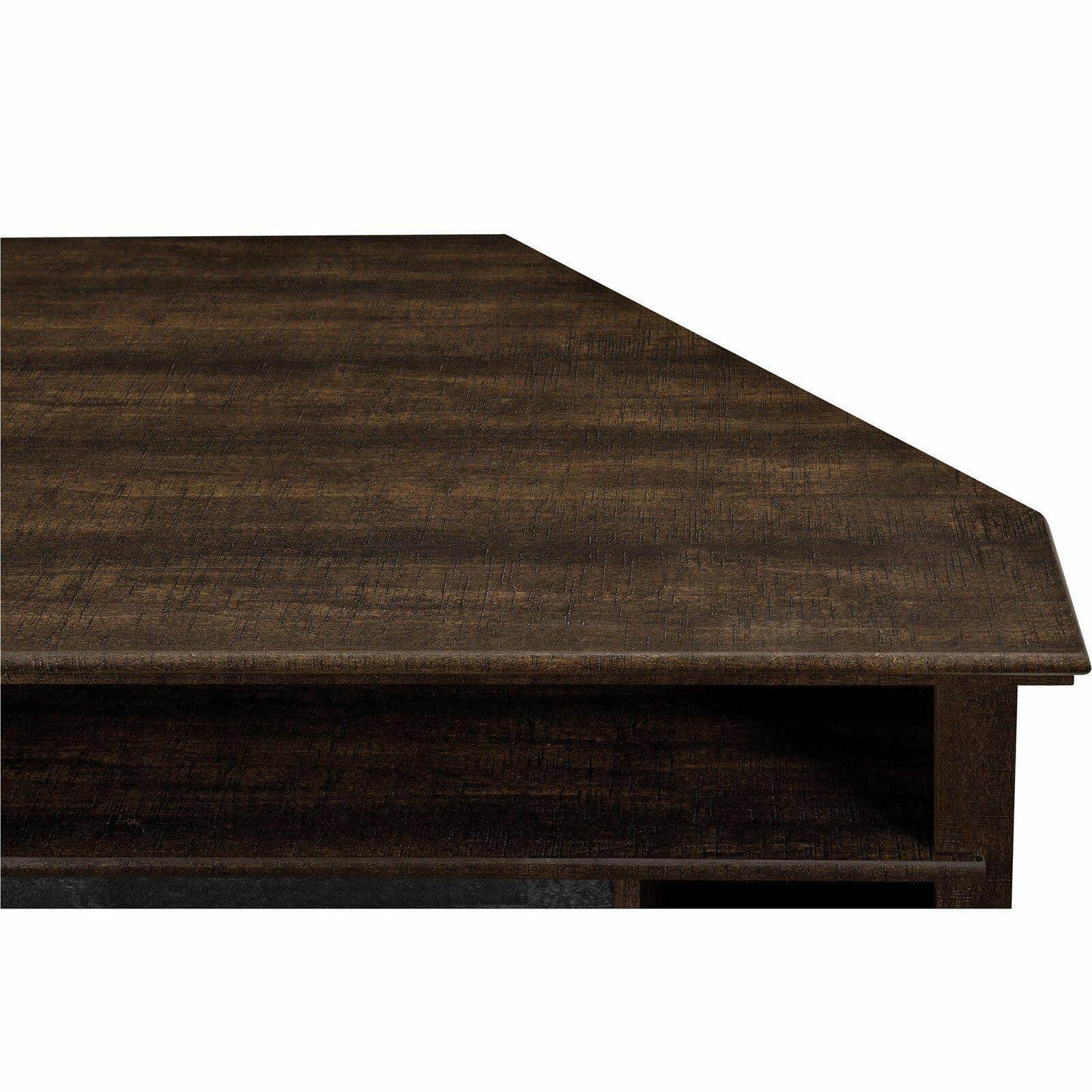 Ameriwood Home Overland Electric Corner Fireplace for TVs Up to 50x22 Wide, Espresso