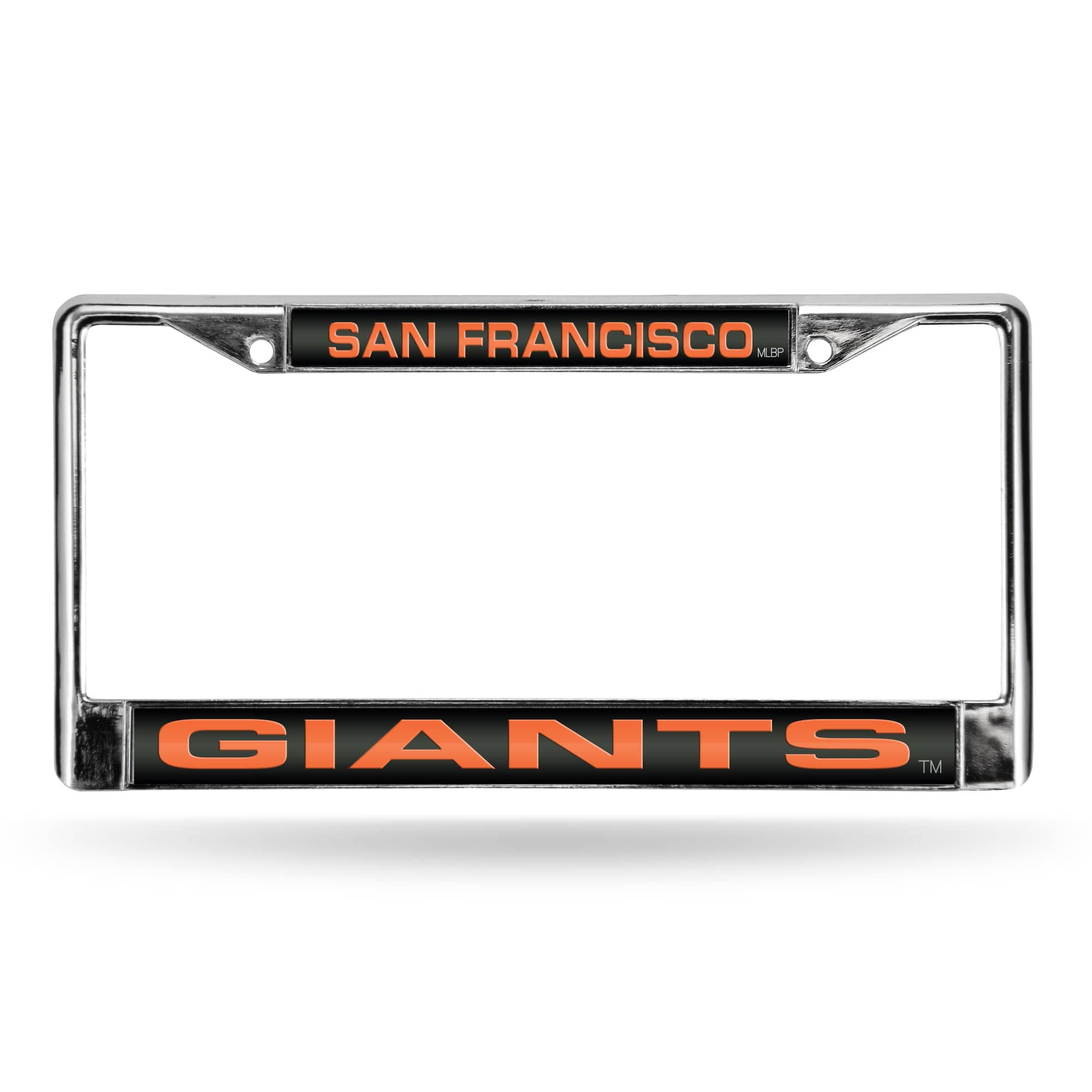 6x22 x 12x22 Black and Orange MLB San Francisco Giants License Plate Cover at christmas.com
