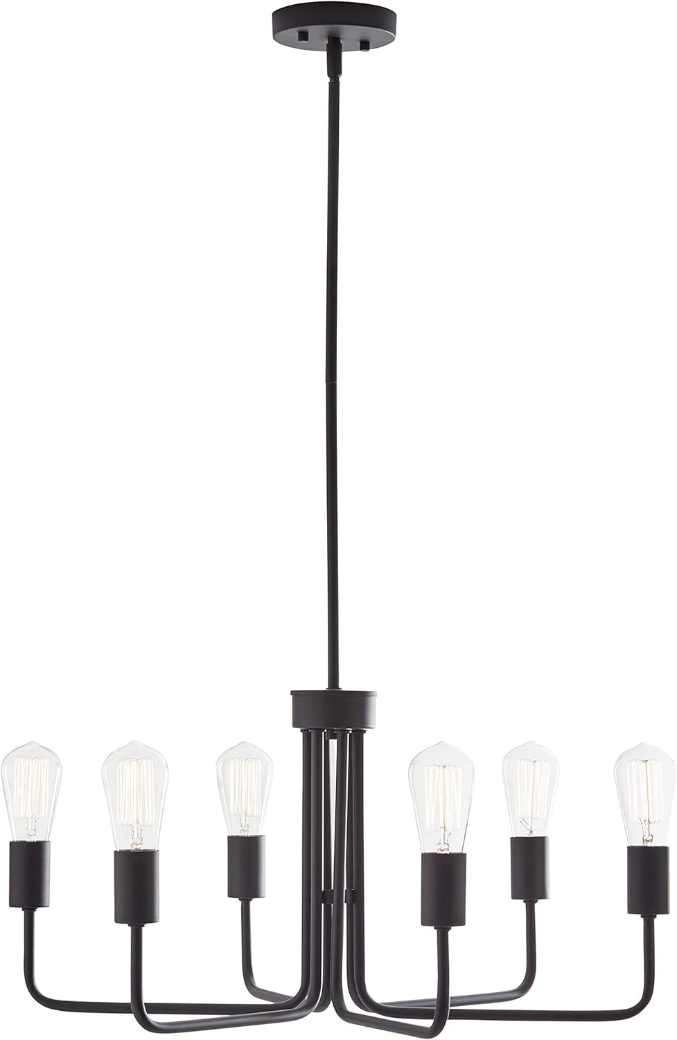 Amazon Brand &ndash; Stone & Beam Modern Chandelier Light with Bulb, 60.3