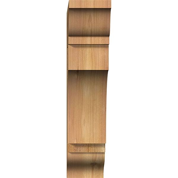 4x22W x 14x22D x 18x22H Westlake Traditional Rough Sawn BRACKET, Western Red Cedar