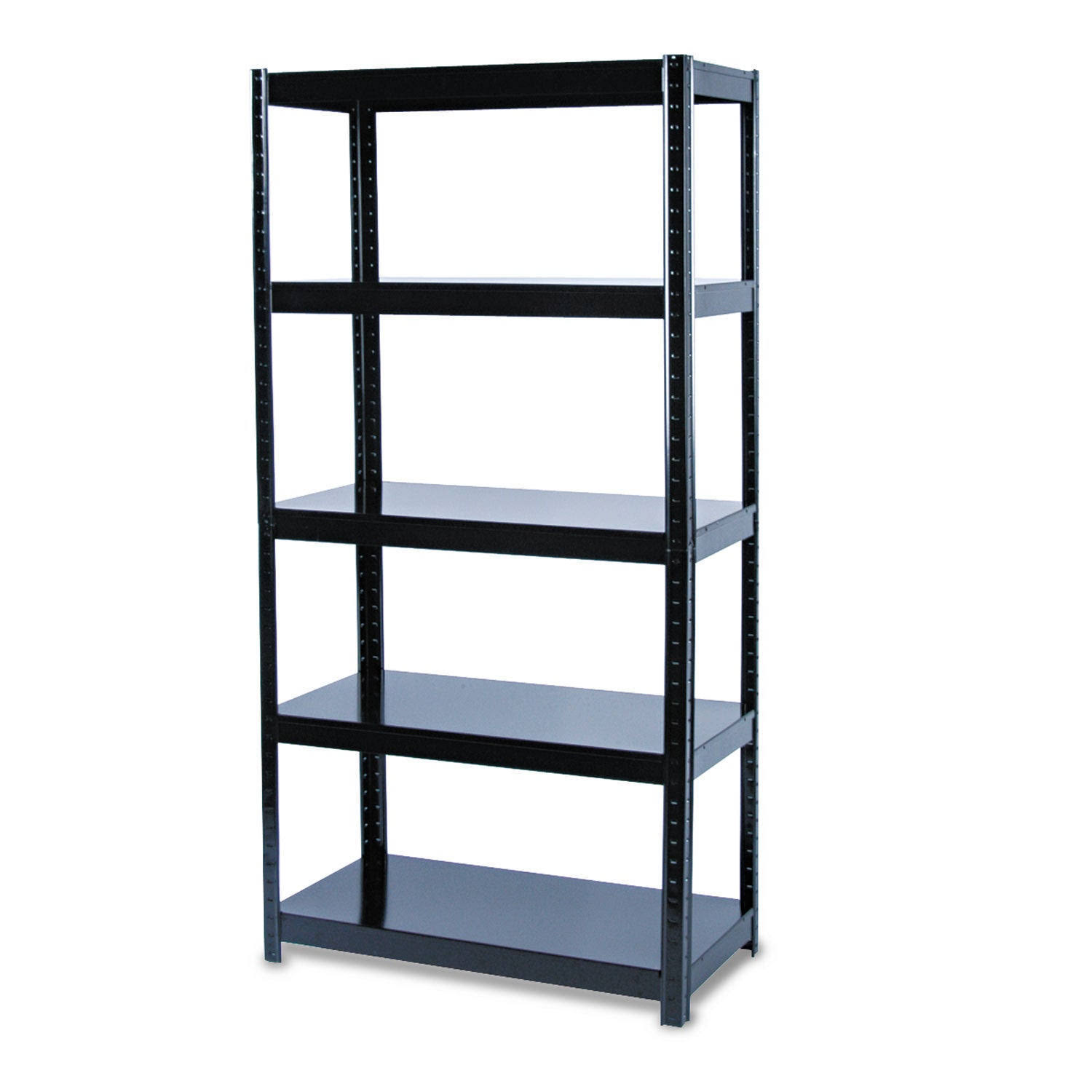 Safco Products Boltless Steel Shelving 36x22W x 18x22D x 72x22H, Black