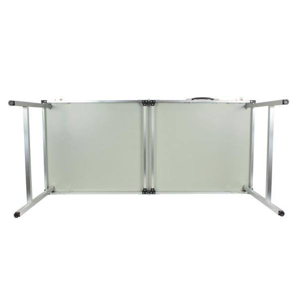 Poolmaster Outdoor Backyard Junior Table Tennis Ping Pong Table, Paddles u0026 Balls