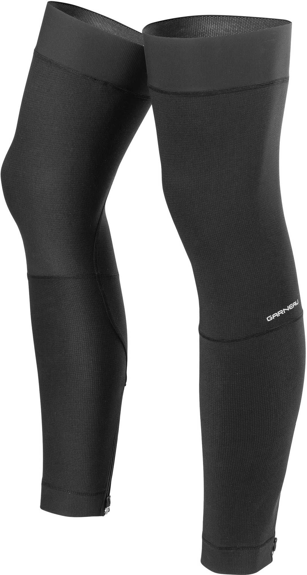 Louis Garneau Wind Pro 2 Zip Leg Warmers Black, L