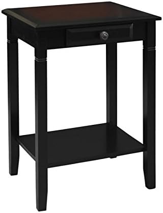 Riverbay Furniture End Table in Black Cherry