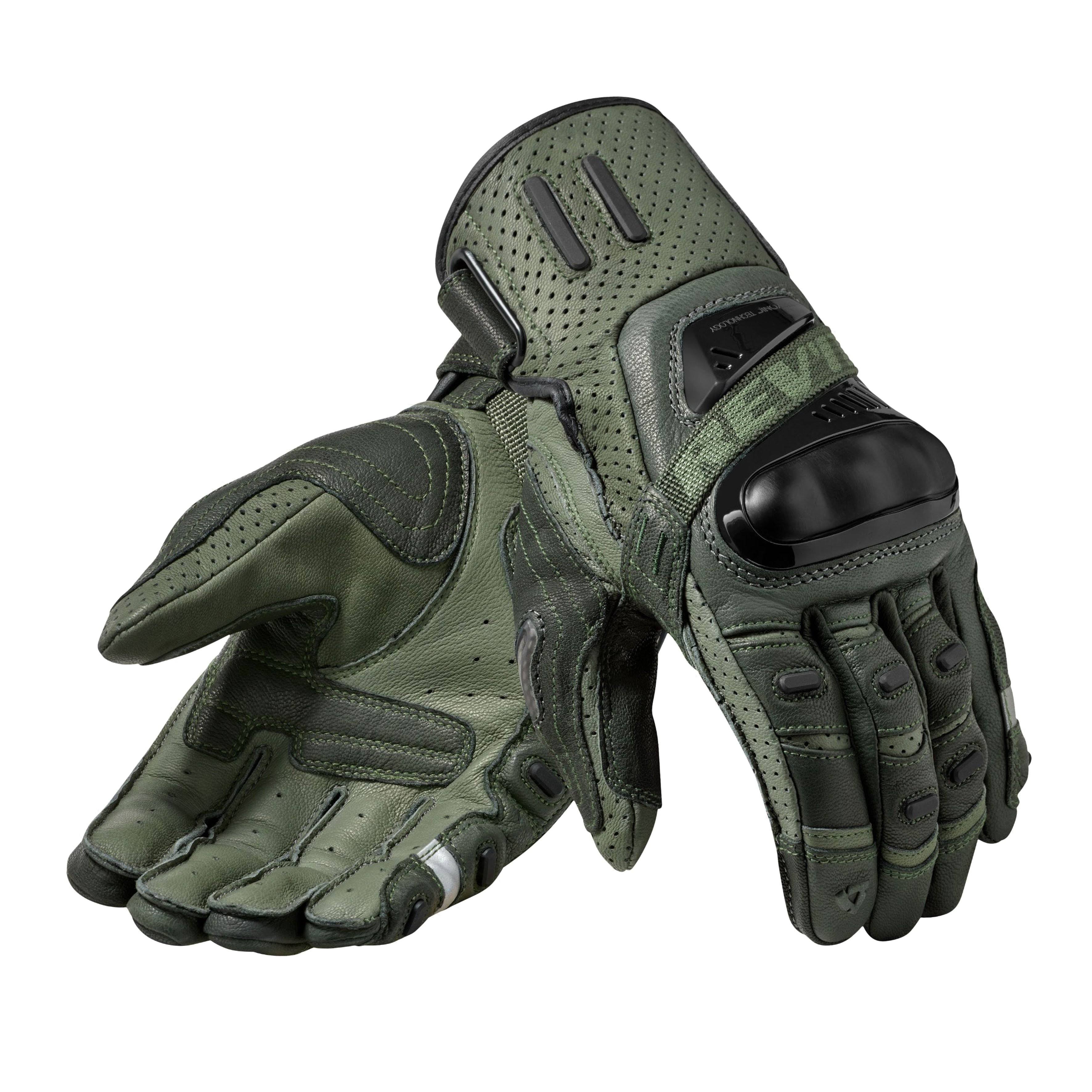 REV&IT Cayenne Pro Gloves Green Black