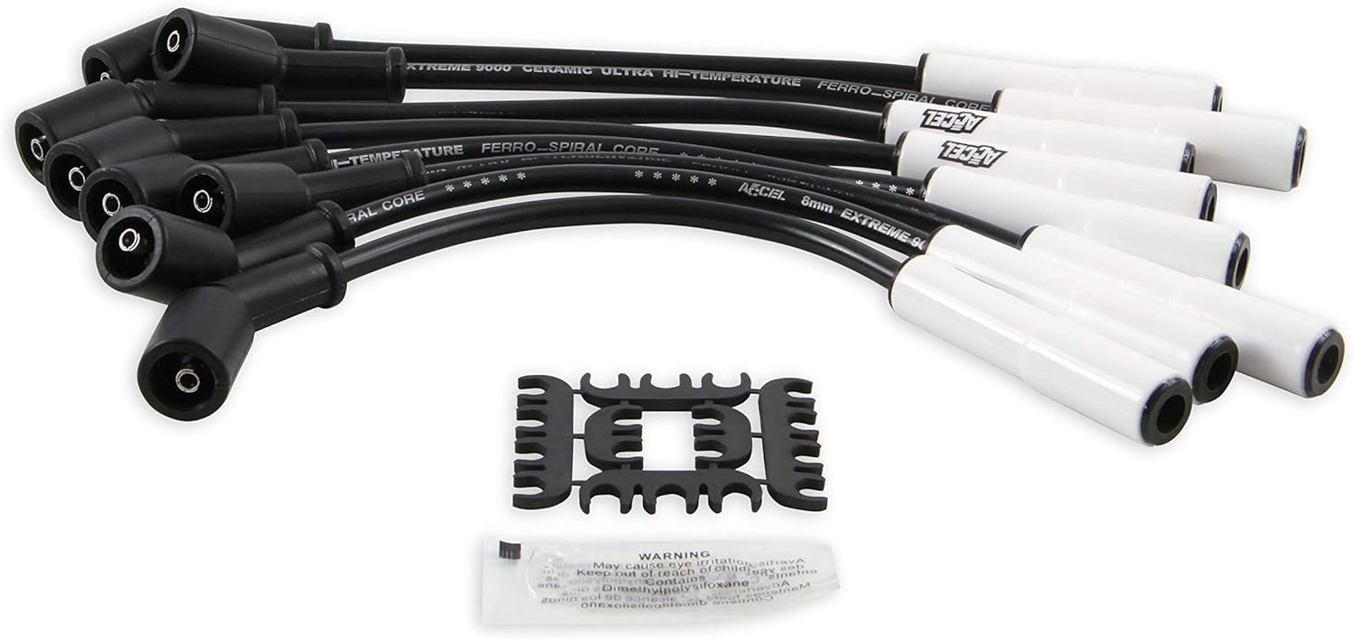 ACCEL 9059C Ceramic Spark Plug Wire Set for GM Truck 99-02