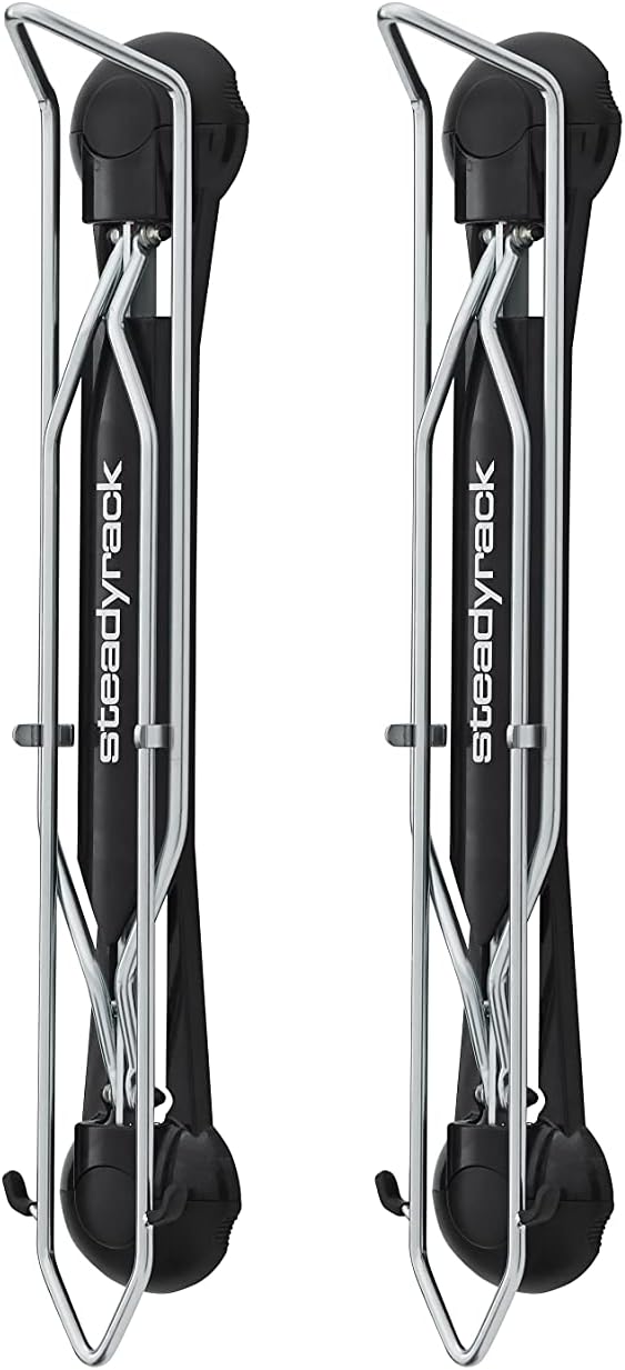 Steadyrack Bike Racks - Classic Rack - Wall Mounted Bike Rack Storage Solution for your Home, Garage, or Bike Park - 2 Pack