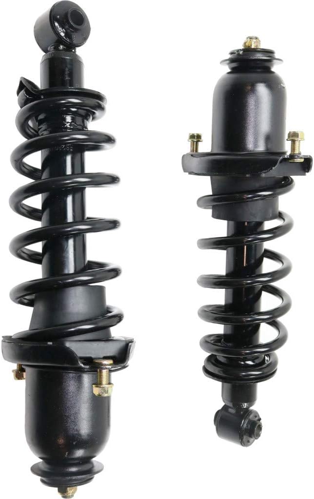 For Scion tC Strut Assembly 2005 06 07 08 09 2010 Pair Set of 2 | Rear | Black | Loaded Strut | Twin-Tube | 4853080268 | 4823121171