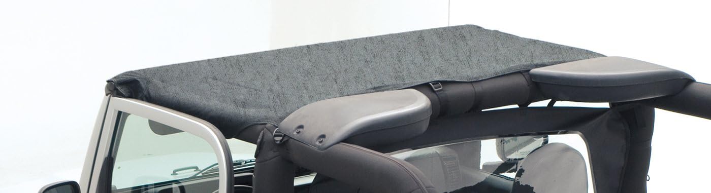 Smittybilt 92815 Black Denim Standard Top for Jeep YJ