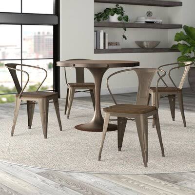 Trent Austin Design Racheal Dining Chair Finish: Rustic Gunmetal