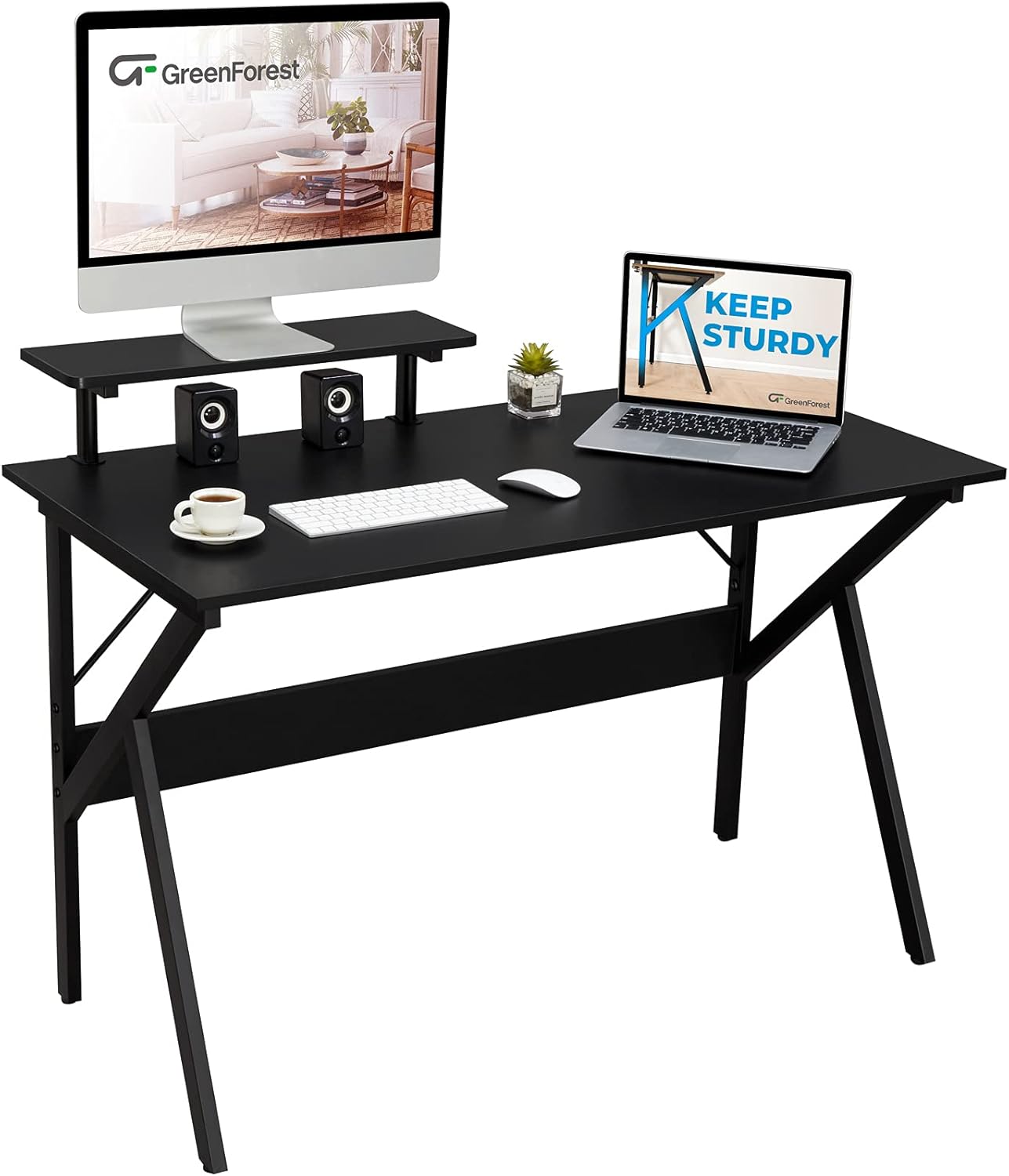 GreenForest Small Computer Desk 32