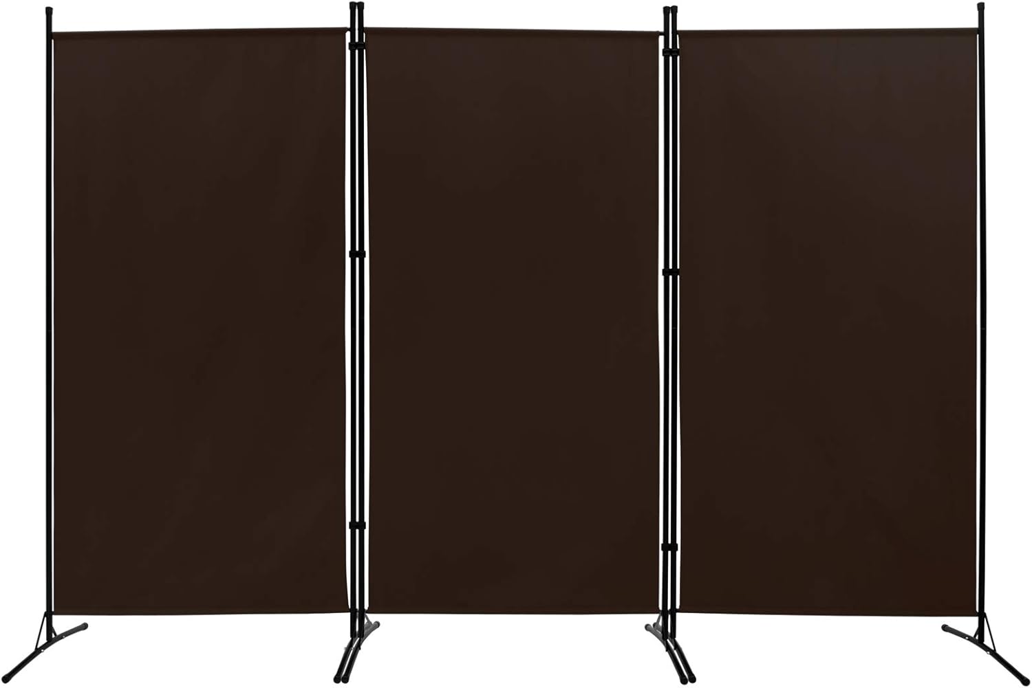 ACTREY Outdoor/Indoor Room Divider (3-Panel), Folding Partition Privacy Screen for Office, School,Studio, Conference,Classroom, Dorm Room, Kids Room-102 W X 16