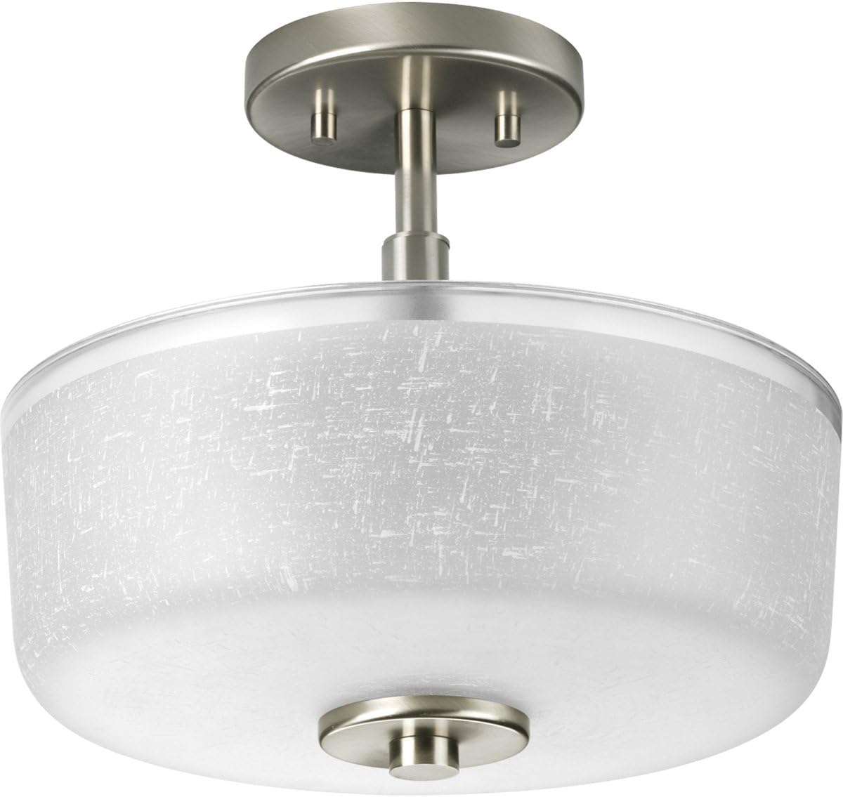 Progress Lighting P2851-09 Lighting Accessory, 12-1/4-Inch Diameter x 11-Inch Height, Brushed Nickel