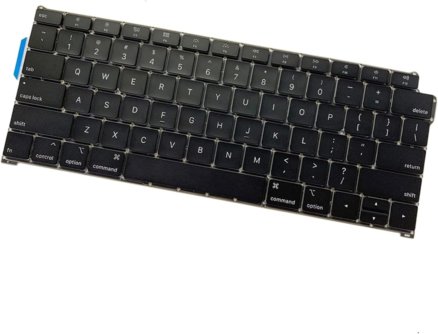 MagiDeal 13Inch A1932 Built-in Keyboard Slim Laptop Keyboard,Replacement Keyboard for Air 18-19 2018-2019 US Layout Black Plastic