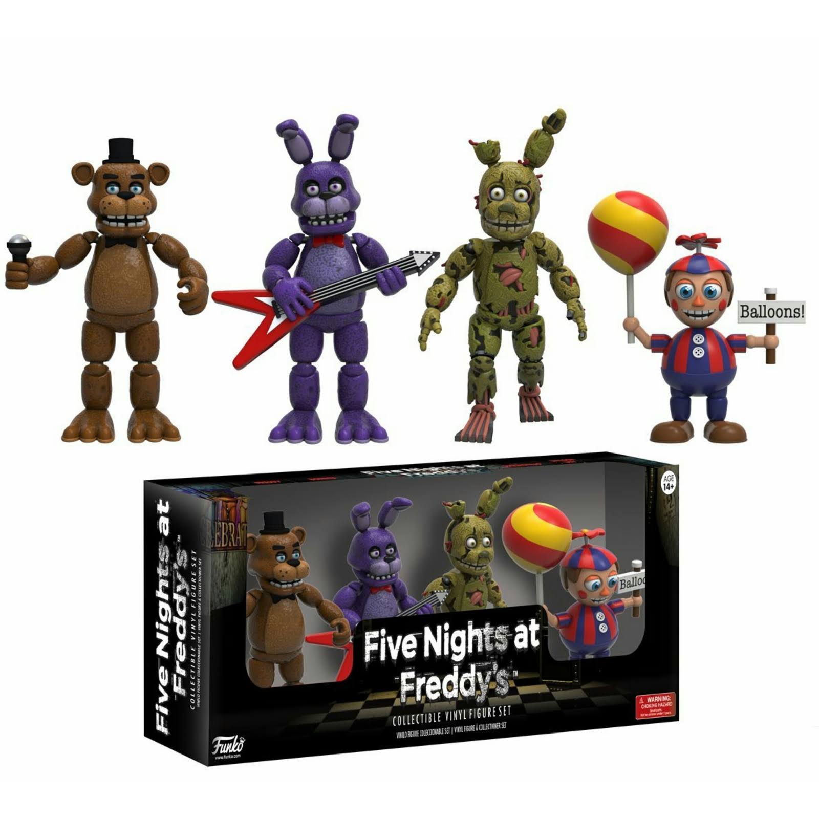 Funko Five Nights at Freddy&s Figure Pack, Set 2 - 4 count