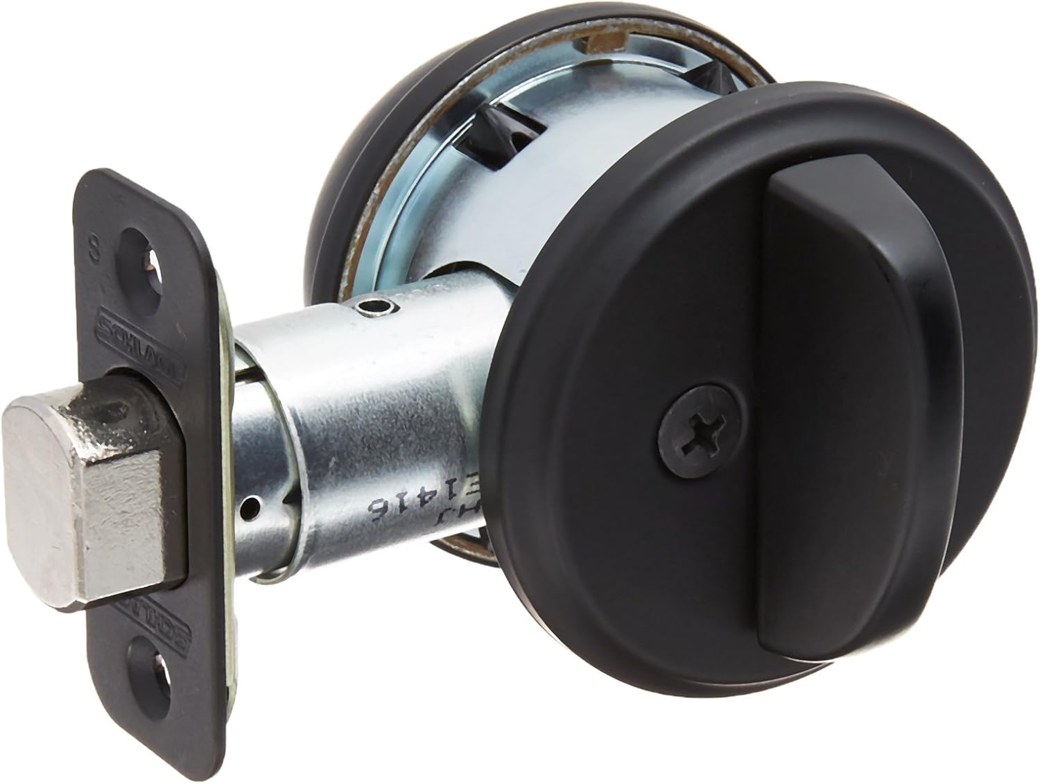 Schlage Lock Company, Matte Black Schlage B60n622k4 Single Cylinder Deadbolt 622 Pack of 2