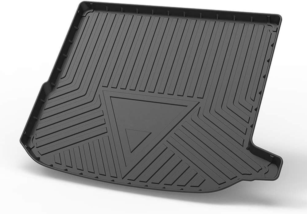 GLC Cargo Liner for 2016-2020 2021 2022 Benz GLC Coupe Trunk Liner Tray Heavy Duty Rubber Rear Cargo Area Mat Waterproof Protector Floor Mat Black