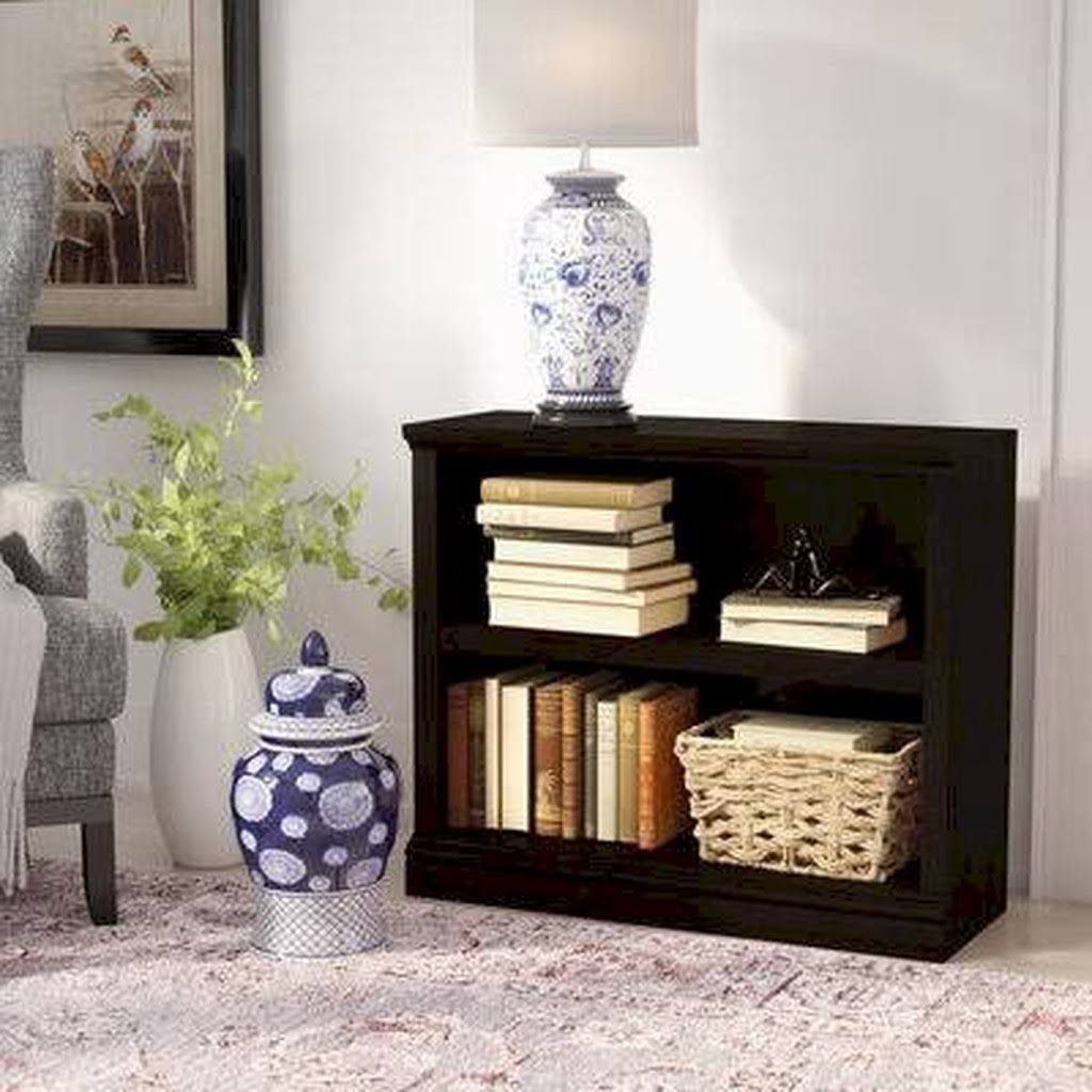 Gianni Standard Bookcase Darby Home Co Color: Estate Black