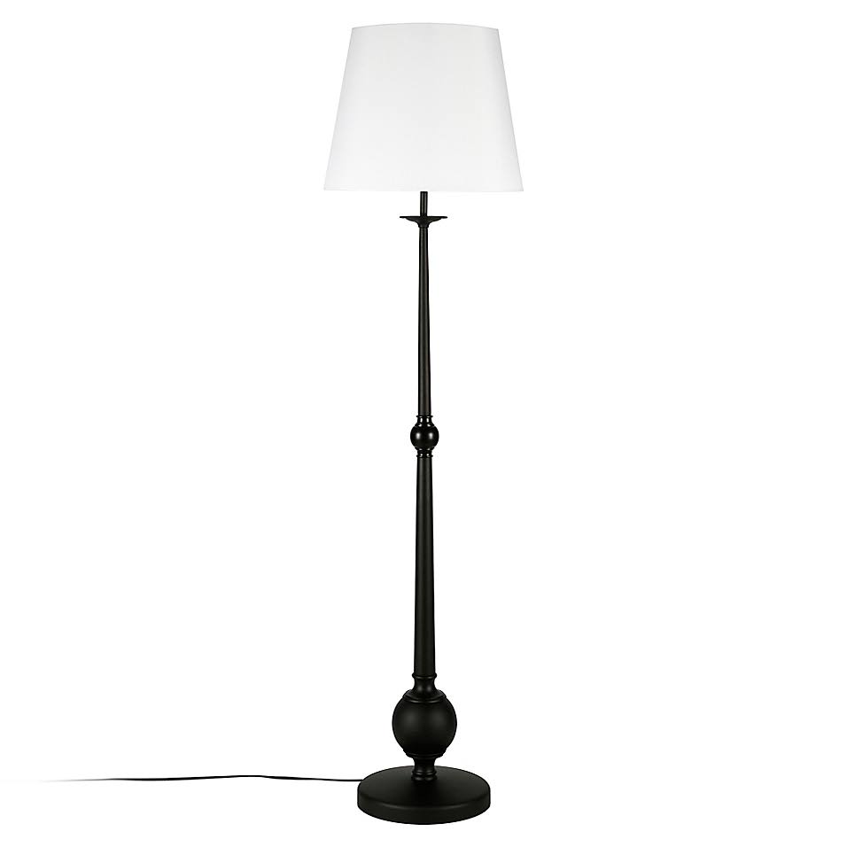 Wilmer Floor Lamp - Blackened Bronze