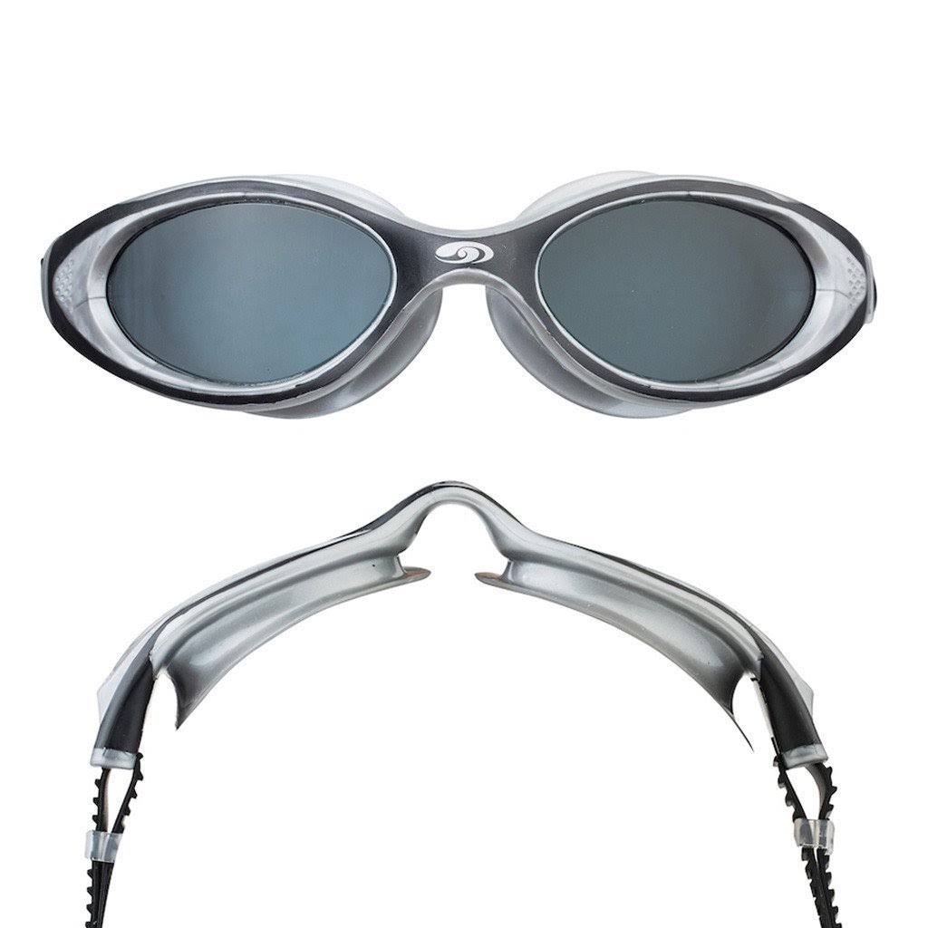 Blueseventy Hydra Vision - Silver Black/Smoke Polarized Goggles