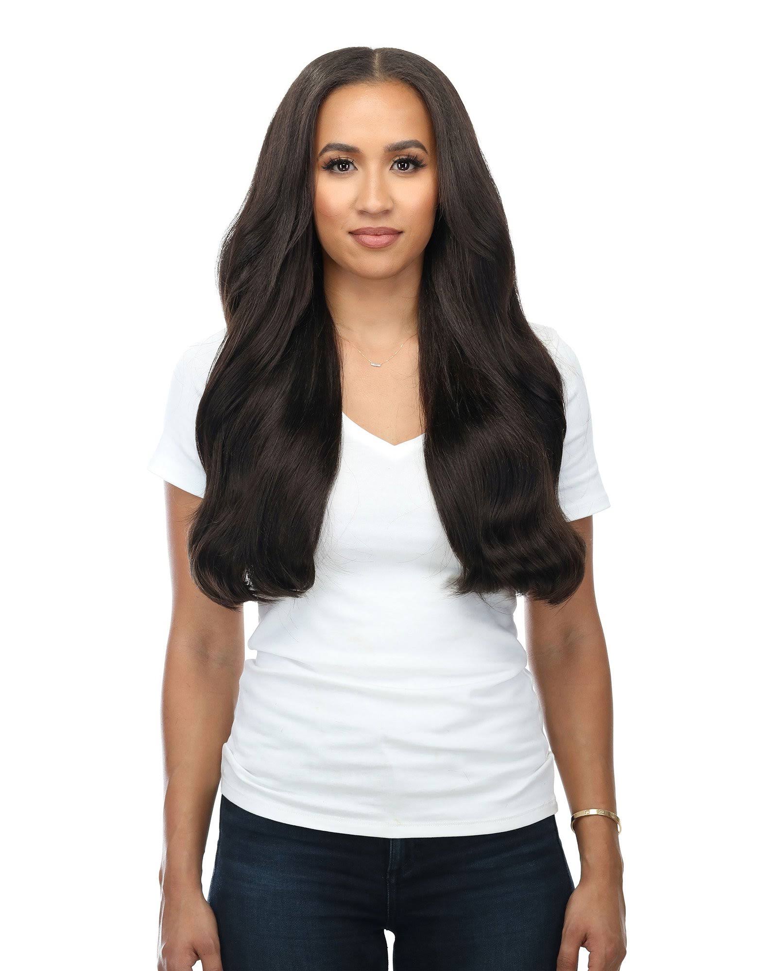 BELLAMI BOO-GATTI 340g 22x22 Off Black (1B) Hair Extensions