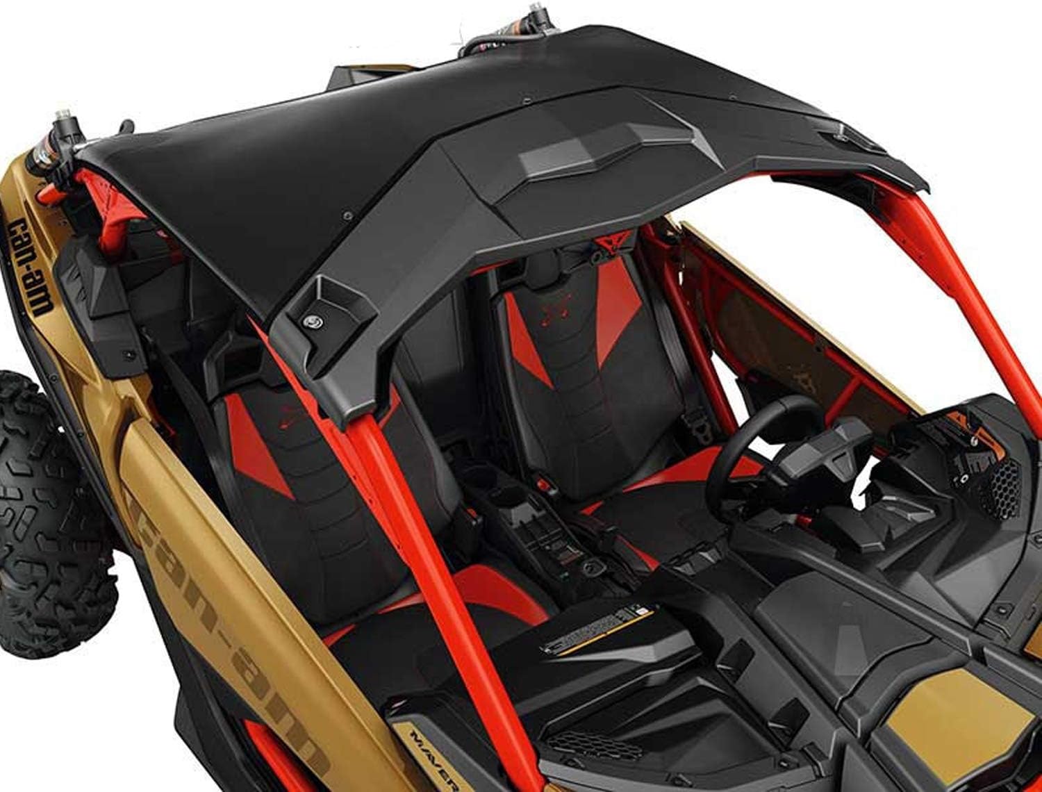 Can-Am New OEM Maverick X3 Black Bimini Roof with Sun Visor, 715002901