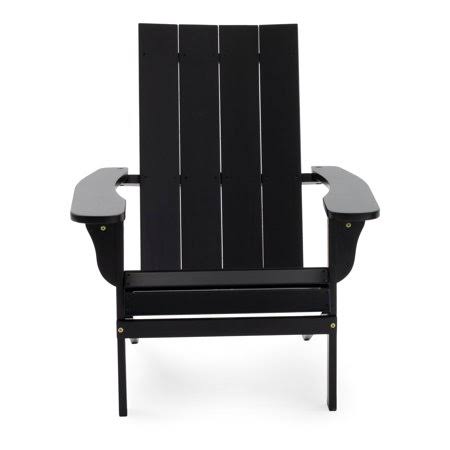 Belham Living Portside Modern Adirondack Chair - Black