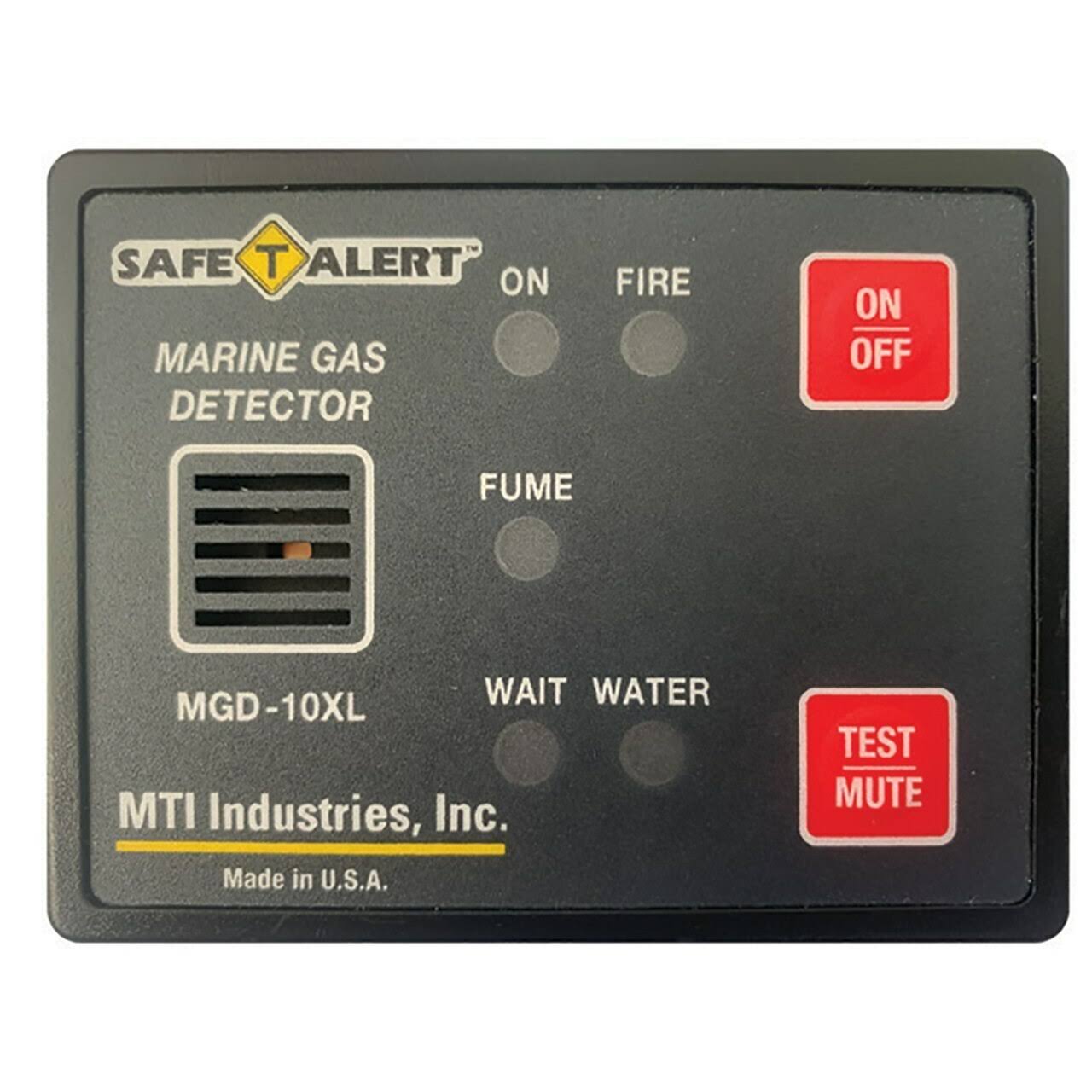 Safe T Alert MGD 10XL GAS Vapor Alarm Fume Fire Bilge Water Black Surface Mount