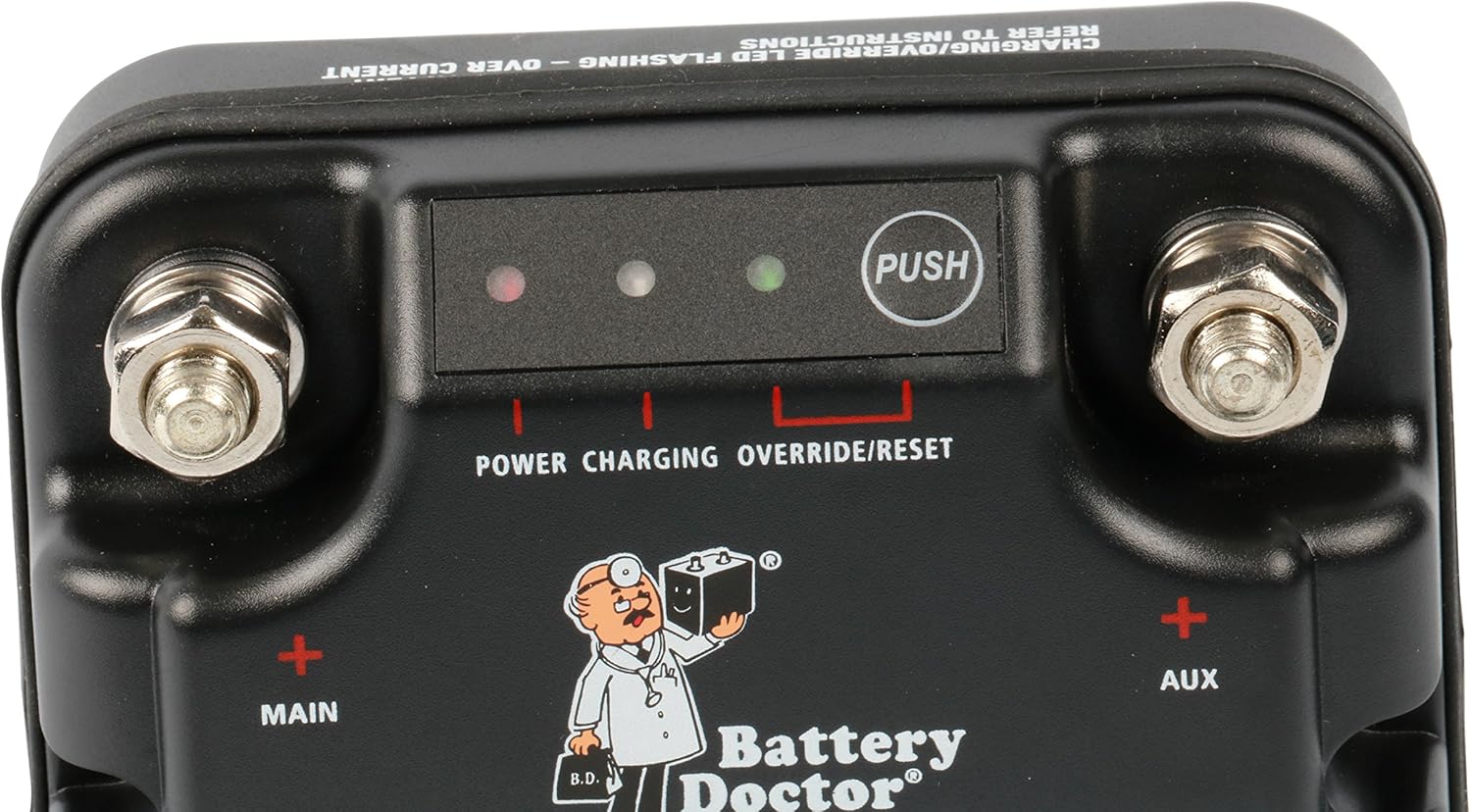 WirthCo 20090 Battery Doctor 75 Amp/100 Amp Battery Isolator , Black