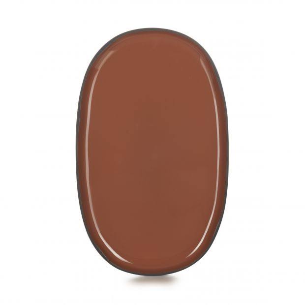 Caractere Service Plate-Cinnamon by Revol France from Didriks