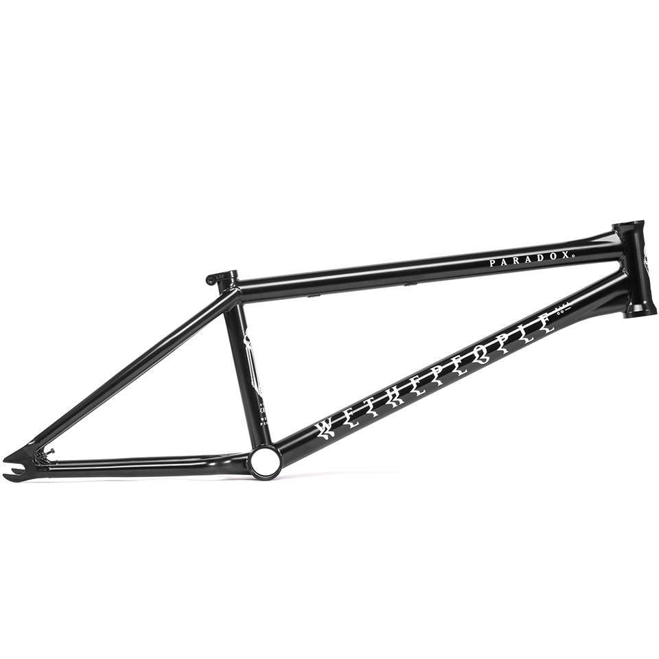 We The People Paradox BMX Frame - 21.25x22 TT Black