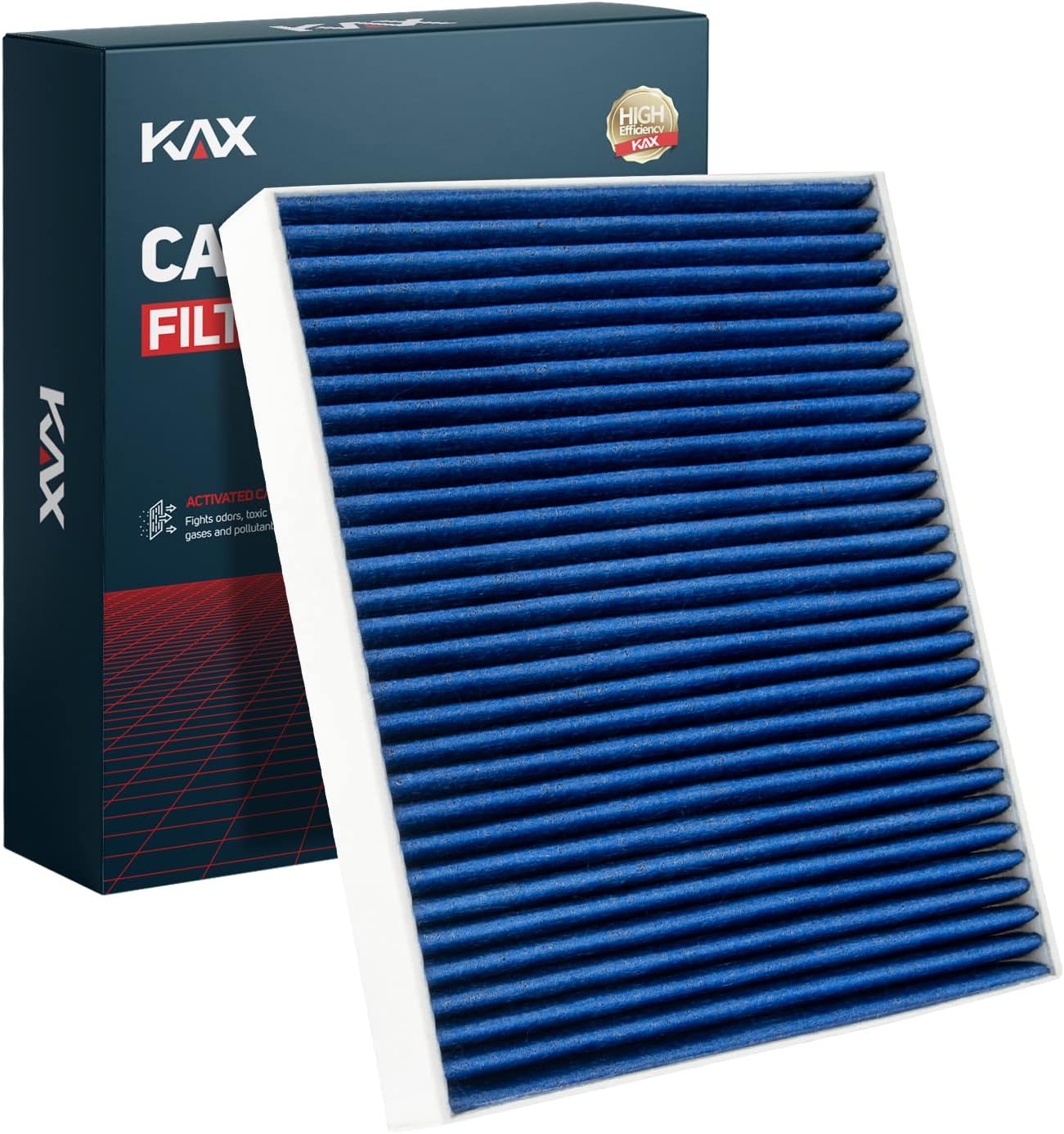 KAX Cabin Air Filter, GCF027 (CF11966) Replace for Equinox, Silverado 1500, Cruze, Malibu, Traverse, Sierra 1500, Colorado, Terrain, Acadia, Impala, XT5, Camaro, Canyon, Envision Cabin Filter