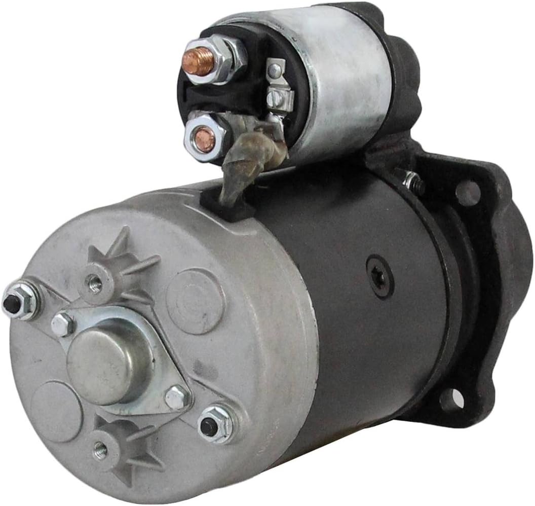 Rareelectrical NEW 24V STARTER MOTOR COMPATIBLE WITH INTERNATIONAL BACKHOE 3980 YUMBO D-358 SYSTEM 0001364105