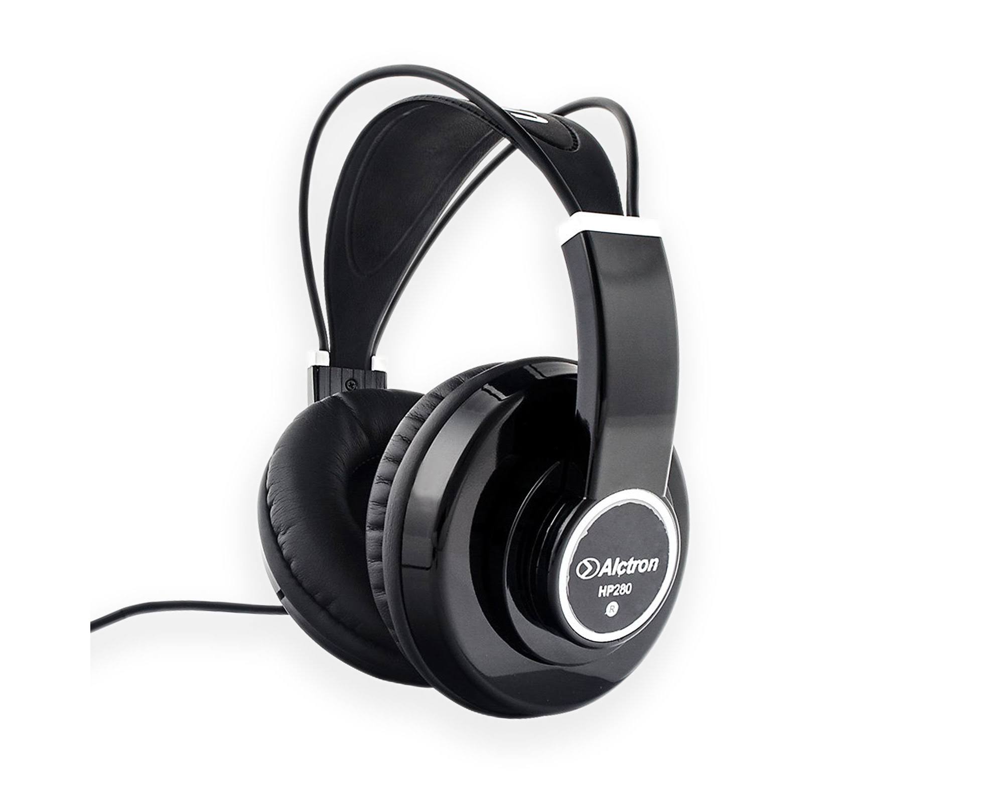 Alctron HP280 Monitoring Over-Ear Monitoring Headphones - Black