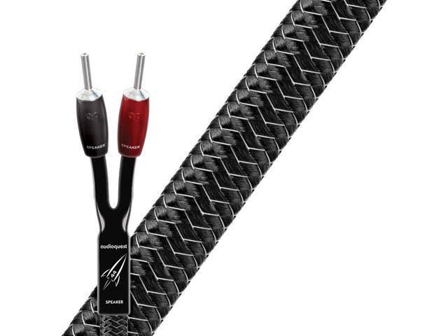 AudioQuest - Rocket 44 12& Speaker Cable (Pair) - Silver/Black/Gray