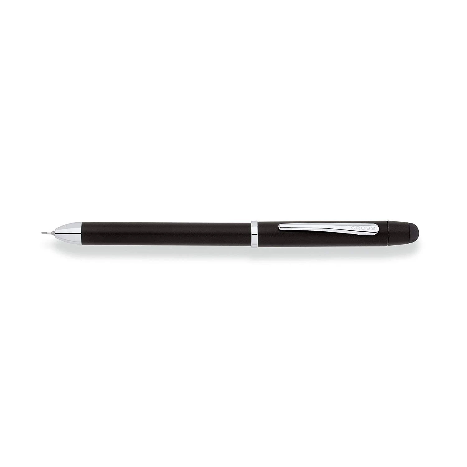 Cross Tech3+ Satin Black Multifunction Pen with Stylus (AT0090-3)