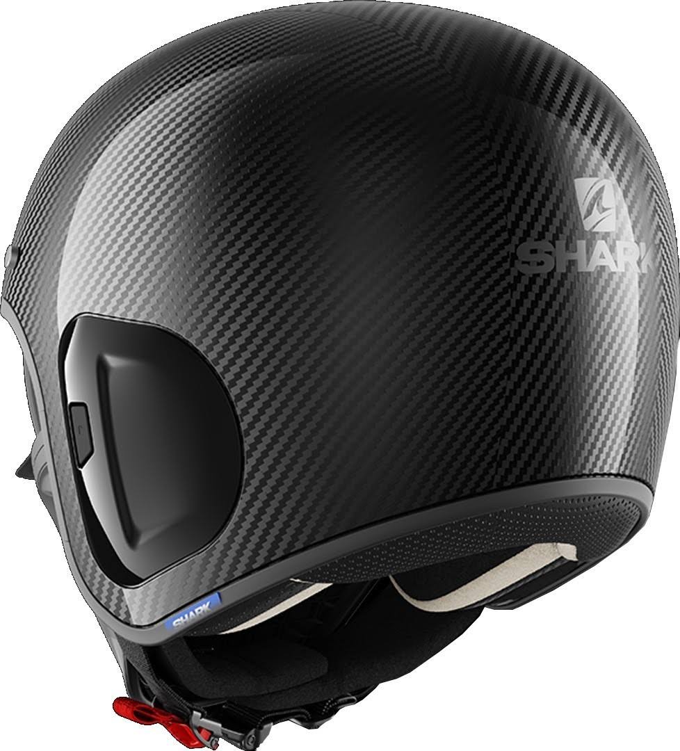 Shark S-Drak 2 Carbon Skin - Carbon Silver Black L