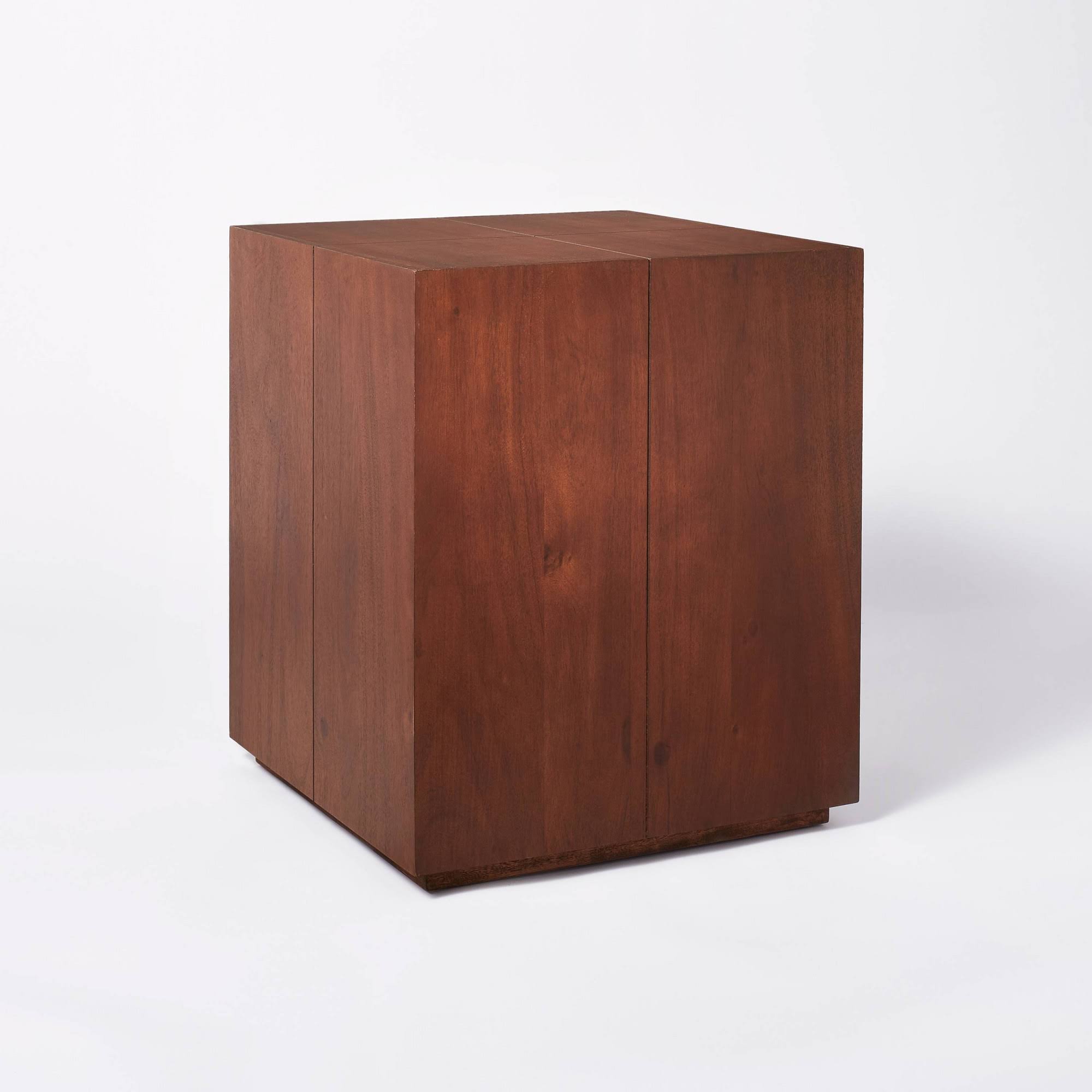 Threshold Designed w/STUDIO McGee Kelton Wood Stump Accent Table Brown - Threshold Designed with Studio McGee