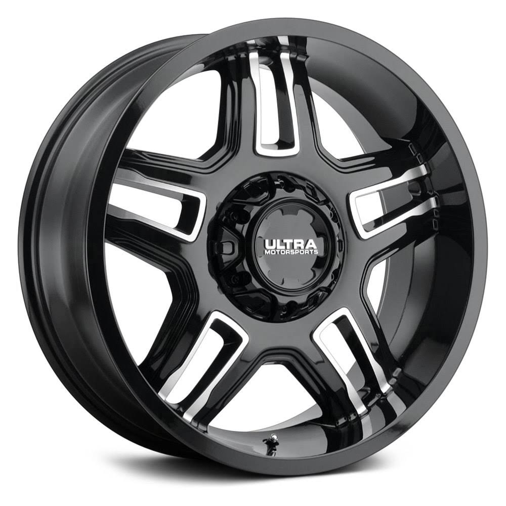 Ultra 153BK Armageddon 20x9 Gloss Black 20x9 Wheels u0026 Access