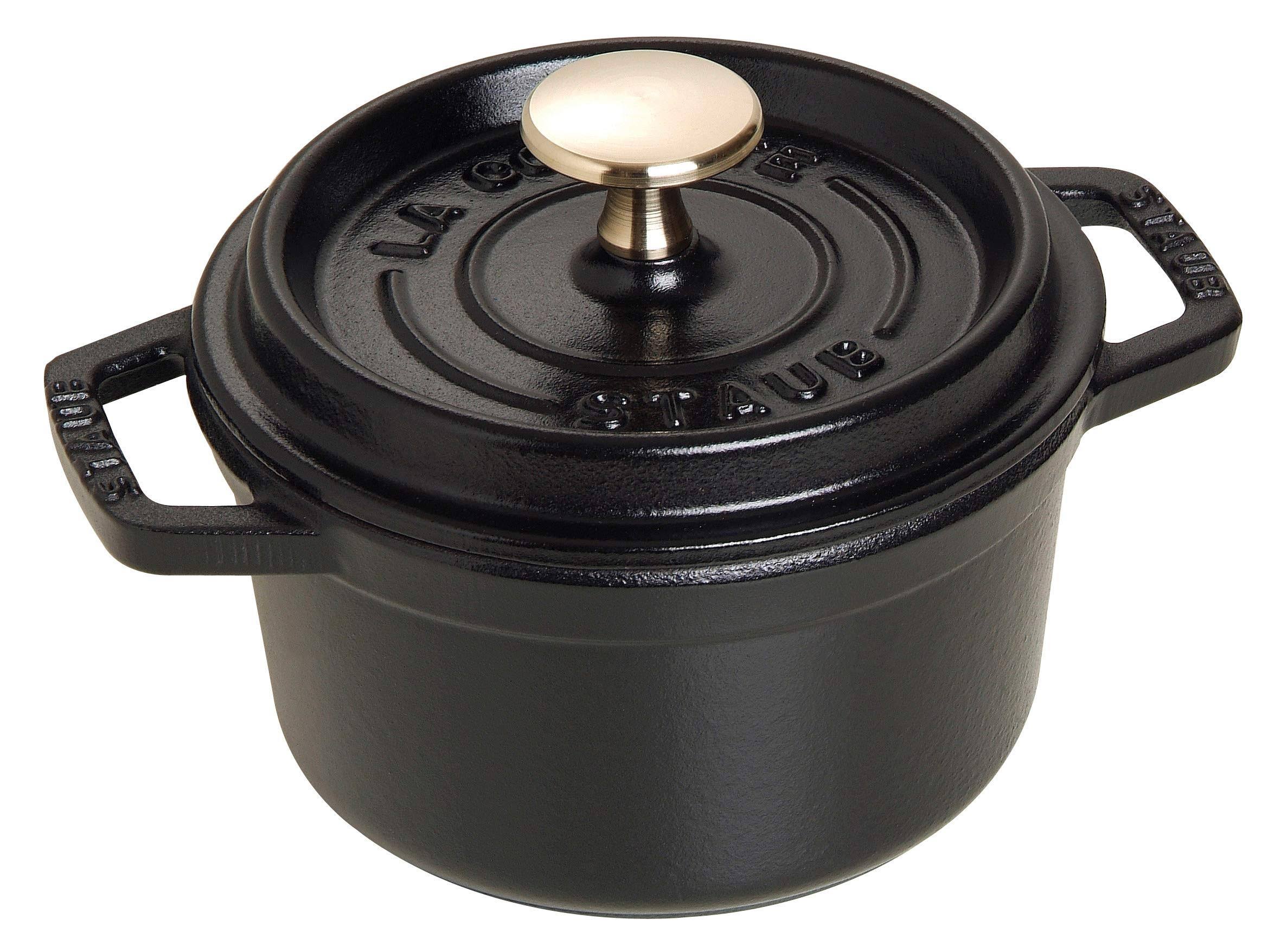 Staub - La Cocotte Round 14 cm, Black, 40509-476 / 1101425