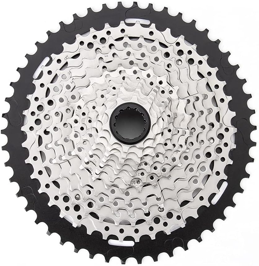 BOLANY 12 Speed Micro Spline Cassette 10-50T 10-52T Ultralight Mountain Bike Cassette Compatible with Shimano MS Fit for MS Freehub Body (12s 10 52t) Pack of 2